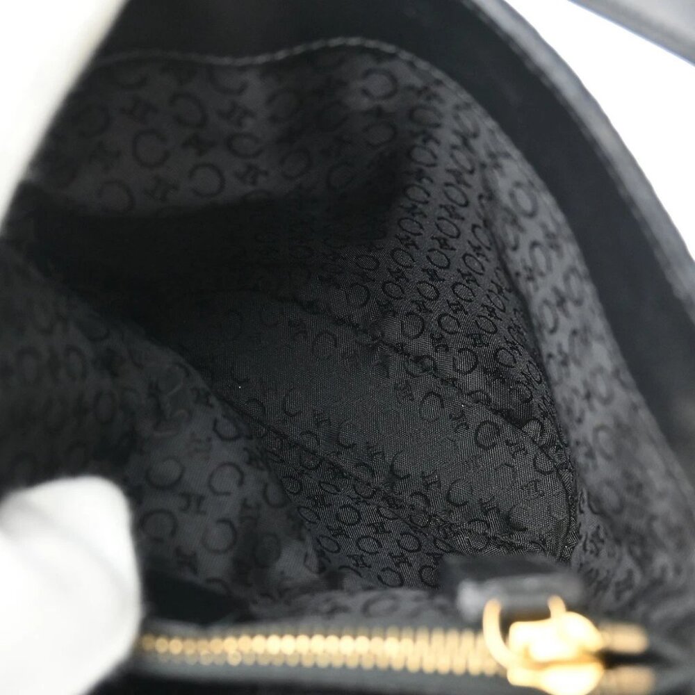 Celine Black Canvas C Macadam Tote Handbag Mc00/2… - image 7